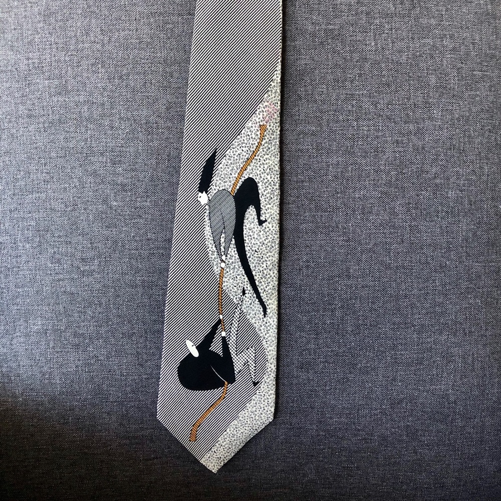 Vintage The Beatles Silk Tie
